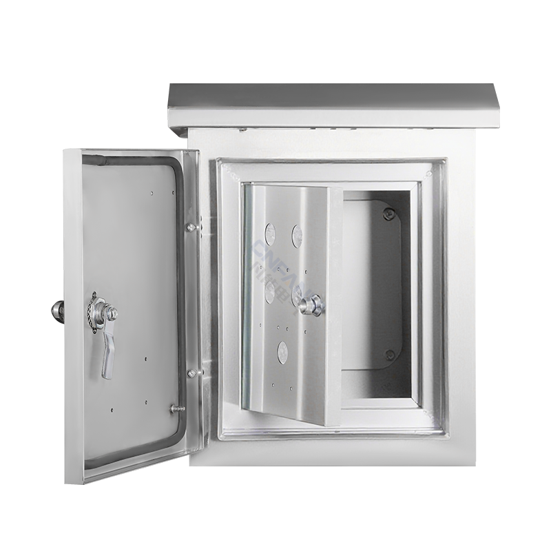 صندوق توزيع داخلي من الفولاذ المجلفن الخارجي المقاوم للماء من الفولاذ المقاوم للصدأ