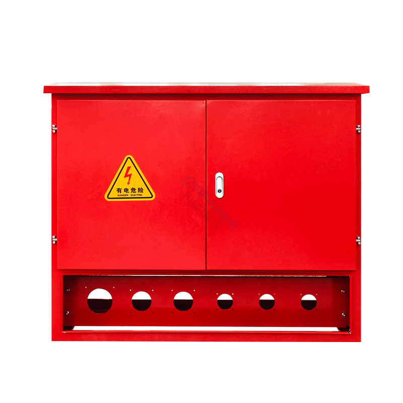 صندوق توزيع مواقع البناء الصناعية ذات الأبواب المزدوجة الأمامية والخلفية