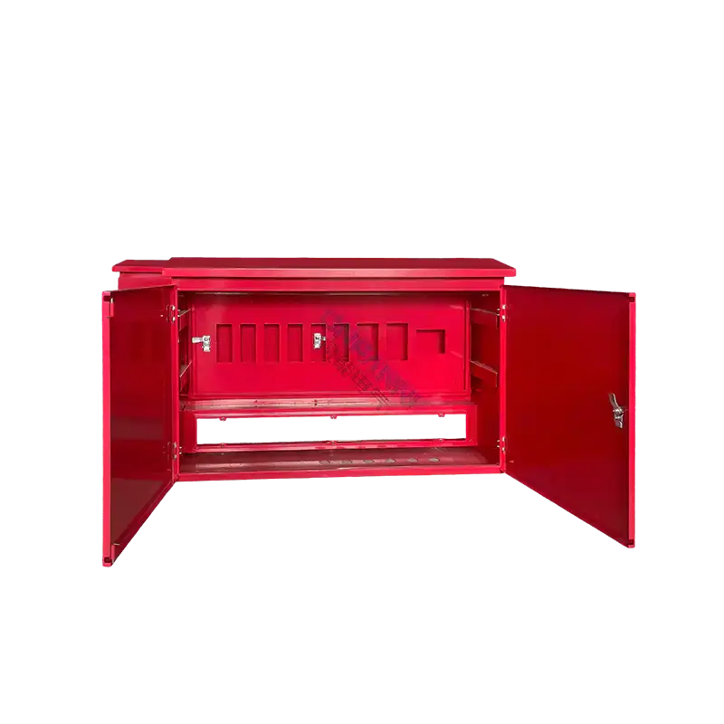 صندوق توزيع معدني خارجي مناسب للمواقع السكنية أو الإنشائية